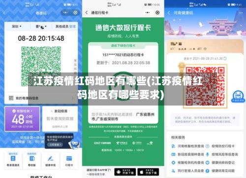 江苏疫情红码地区有哪些(江苏疫情红码地区有哪些要求)-第2张图片