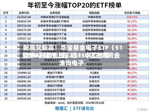 新高又新高！华宝基金电子ETF（515260）逆市上探2%！中芯世界登顶A股吸金榜	，近150亿主力资金涌向电子-第2张图片