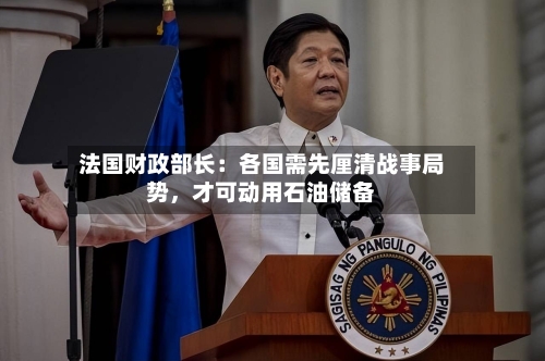 法国财政部长：各国需先厘清战事局势，才可动用石油储备-第2张图片